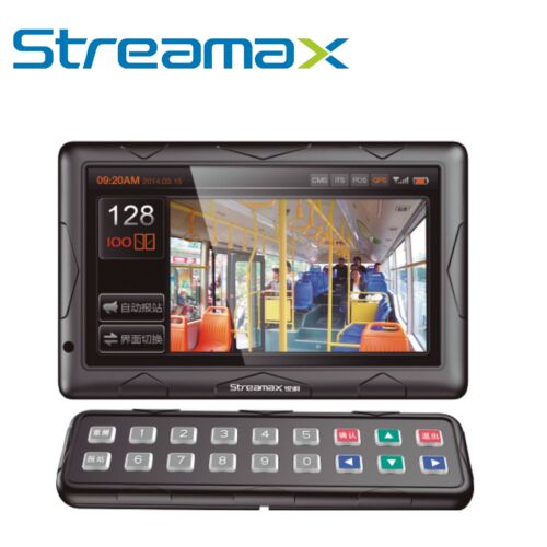 PANTALLA INTERACTIVA MERIVA STREAMAX CP5 KIT / RESOLUCION 1024X600 / 1 ENTRADA VGA + 1 ENTRADA AHD + 1 ENTRADA CVBS / 12 VCD / CEIBA2 / COMPATIBLE CON LOS MDVRS DE SERIES MX3N, MX5N Y MX7N