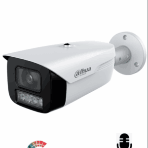 DAHUA DH-HAC-HFW1509MHN-A-LED-0360B-S3 - Cámara Bullet Full Color 5 MP/ Lente de 3.6 mm y Micrófono Integrado/ Visión Nocturna Hasta 50 mts/ WDR Real de 120 dB/Imagen a Color 24 Horas/ IP67/ Tecnología Starlight