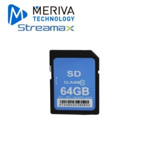 TARJETA SD 64GB MERIVA STREAMAX MSD64GB / PARA DVRS MOVILES