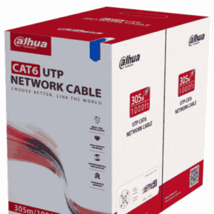 DAHUA PFM920I-6UN-C - Bobina de Cable UTP Cat 6 100% Cobre/ Color Azul/ Uso Interior/ 305 Metros/ Ideal para Redes y Video/ Certificado CPR Eca/ Estandares: Q/DXJ 067-2019,EN50575-2014/ Cumple con: IEC 60332-1-2/