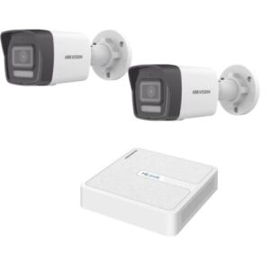 kiT 2 CAMARAS + nvr DE 4 mp