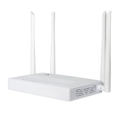 ONU Dual GPON/EPON / Wi-Fi Doble Banda 2.4 y 5 GHz / EasyMesh / 2 Puertos LAN Gigabit / AC1200 / 4 Antenas 5 dBi