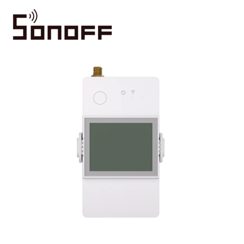 MEDIDOR DE ENERGIA SONOFF POWCT / PERMITE MEDIR CORRIENTES HASTA DE 100 AMP   SIN TOCAR CABLES ACTIVOS /  DISEÑO DE ABRAZADERA PARA  MEDIR LA ENERGIA / PERMITE MEDIR VOLTAJE / CORRIENTE / POTENCIA