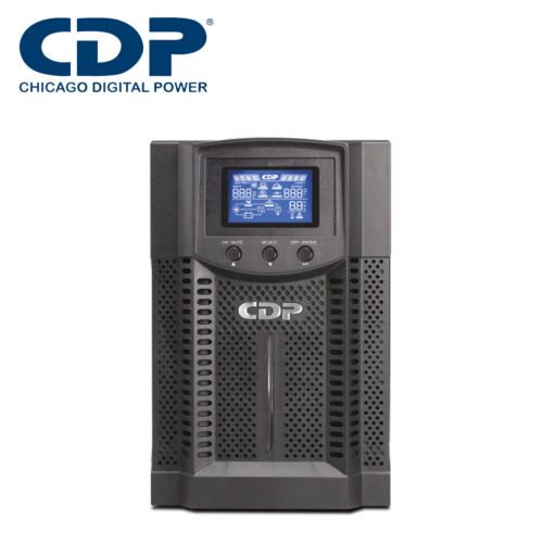 NO BREAK UPS ONLINE TIPO TORRE UPO11-1 CDP / 1000VA / 900W / FACTOR DE POTENCIA 0.9 / DOBLE CONVERSION / DISPLAY LCD / 120V